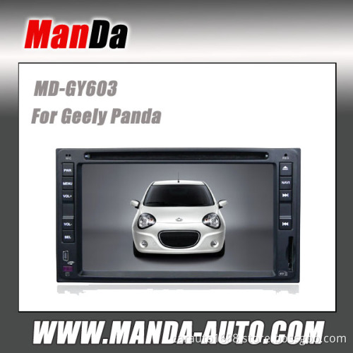 Manda car multimedia for Geely Panda two din car radio factory navigation system touch screen dvd gps